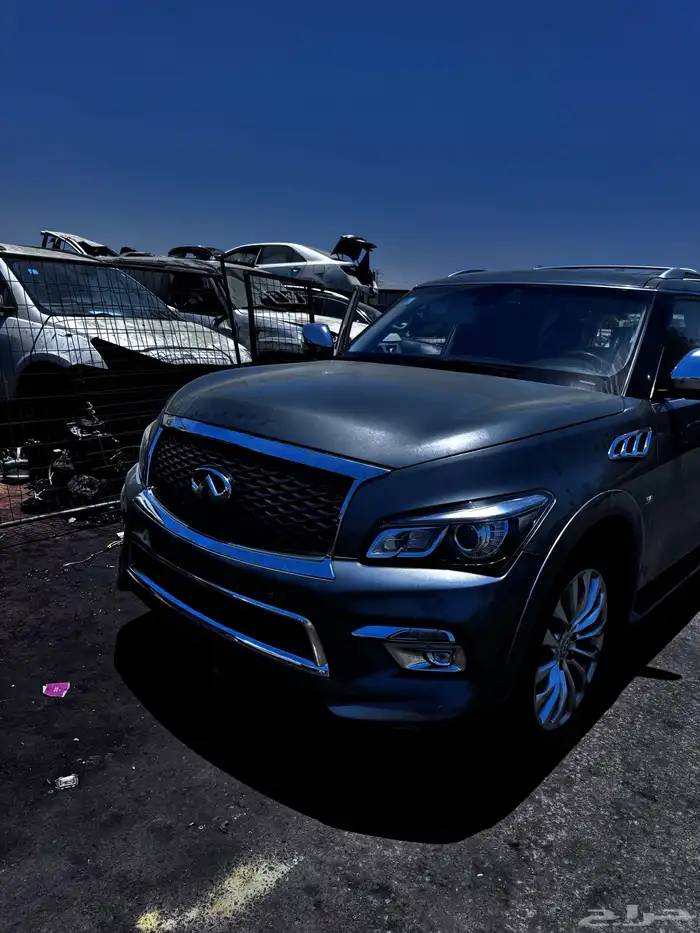 قطع غيار انفنتي Qx80 تشليح 2017 كيو اكس 80 2