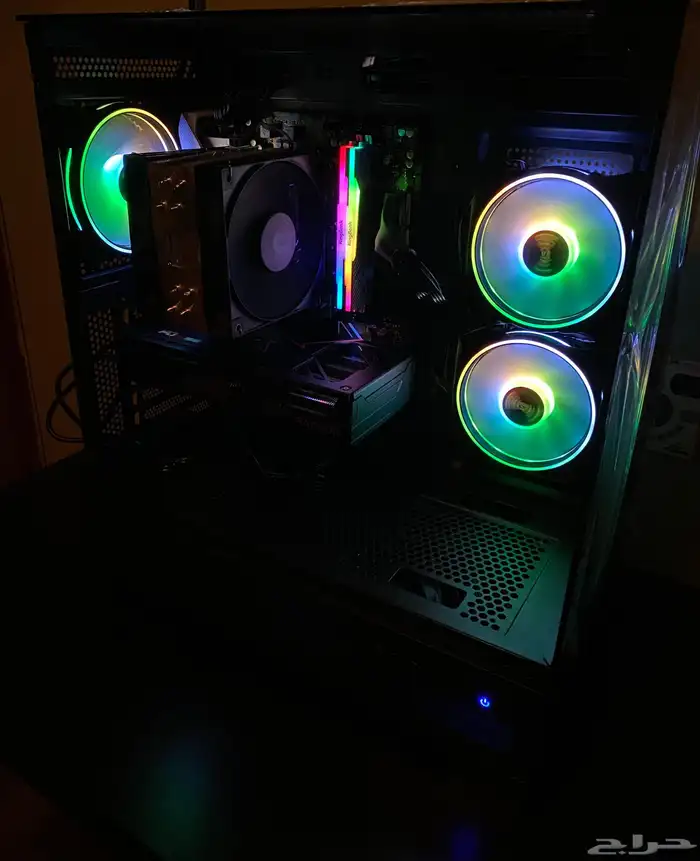 تجميعة بي سي اقتصادية كرت 9060XT 16GB 14