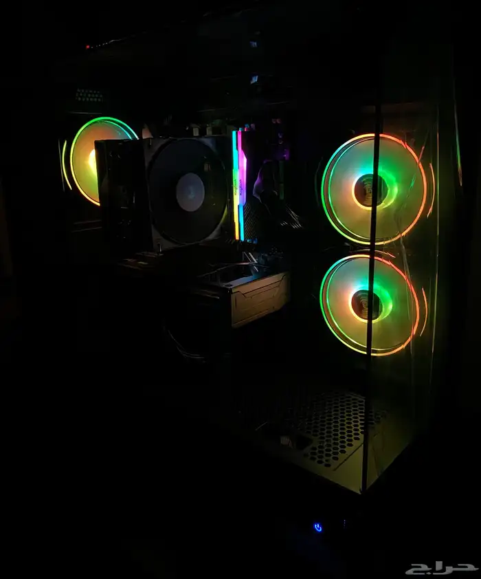 تجميعة بي سي اقتصادية كرت 9060XT 16GB 5