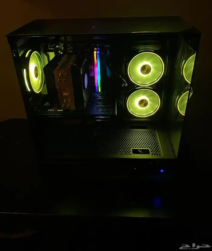 تجميعة بي سي اقتصادية كرت 9060XT 16GB 15