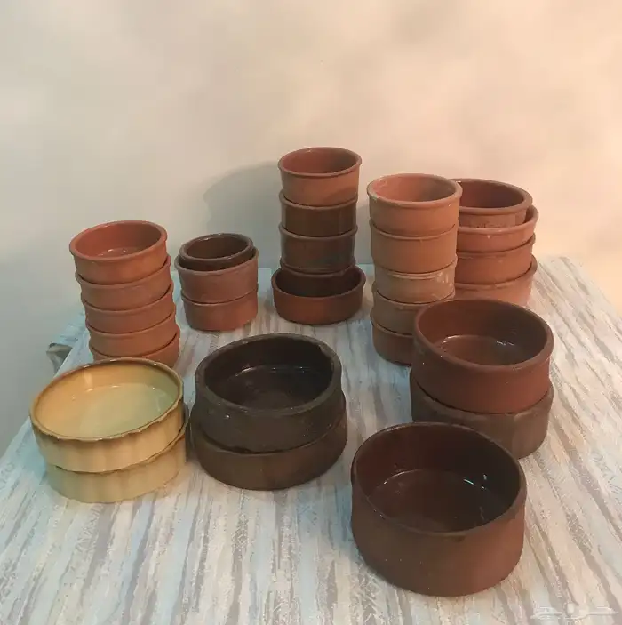 طاجن فخار فخاريات اواني منزلية تراثي شعبي 0
