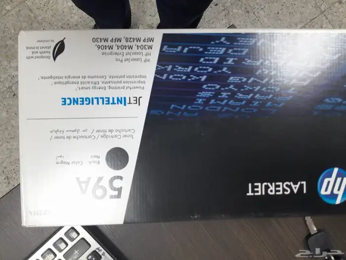 احبار ليزر اسود hp اصليه 7