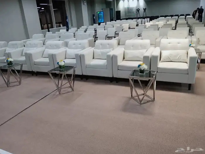 تاجير كنب تأجير كنبات وكراسي وطاولات ومكيفات للحفلات 1