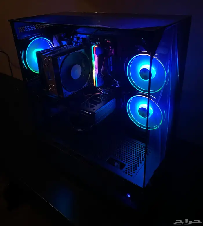 تجميعة بي سي اقتصادية كرت 9060XT 16GB 17