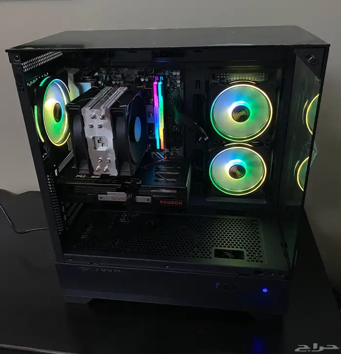 تجميعة بي سي اقتصادية كرت 9060XT 16GB 18