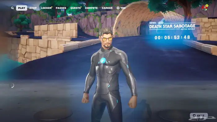 حساب فورت نايت وركت ليق 0