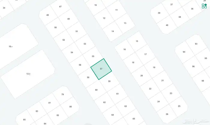 ارض للبيع في بقيق بحي قرطبة 0