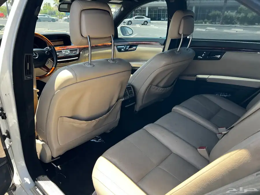 مرسيدس S 350 2008 أبيض 14