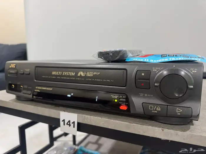 (تم البيع) جهاز فيديو (VHS) ماركة JVC ياباني بند (141) 2