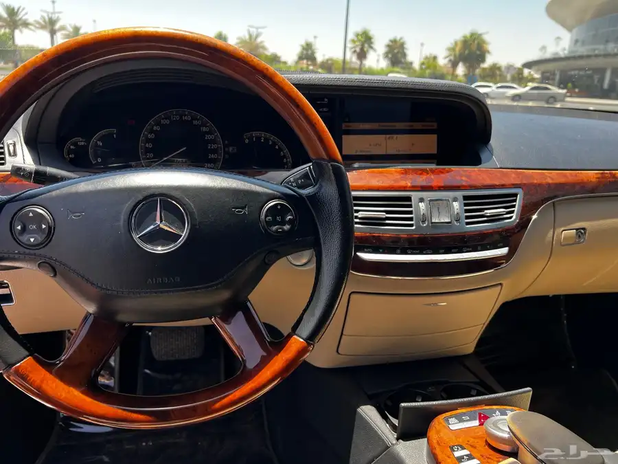 مرسيدس S 350 2008 أبيض 11