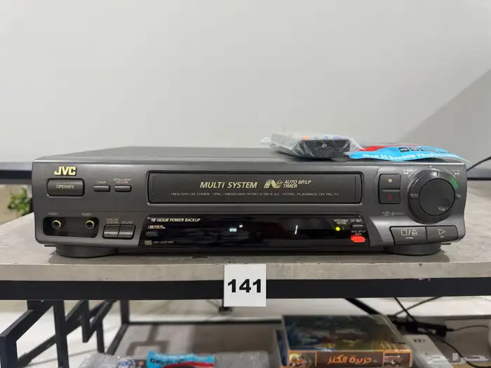 (تم البيع) جهاز فيديو (VHS) ماركة JVC ياباني بند (141) 0