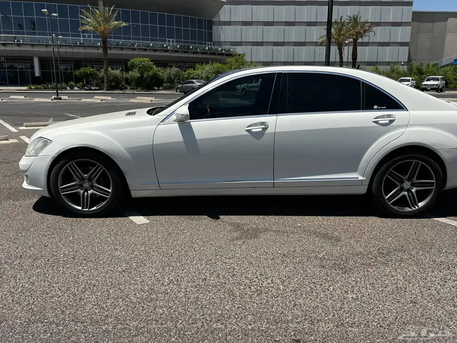 مرسيدس S 350 2008 أبيض 5