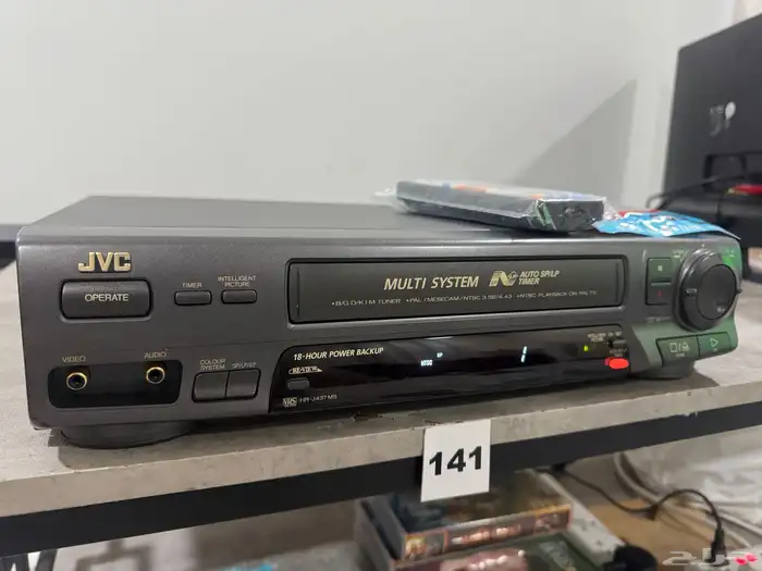 (تم البيع) جهاز فيديو (VHS) ماركة JVC ياباني بند (141) 1