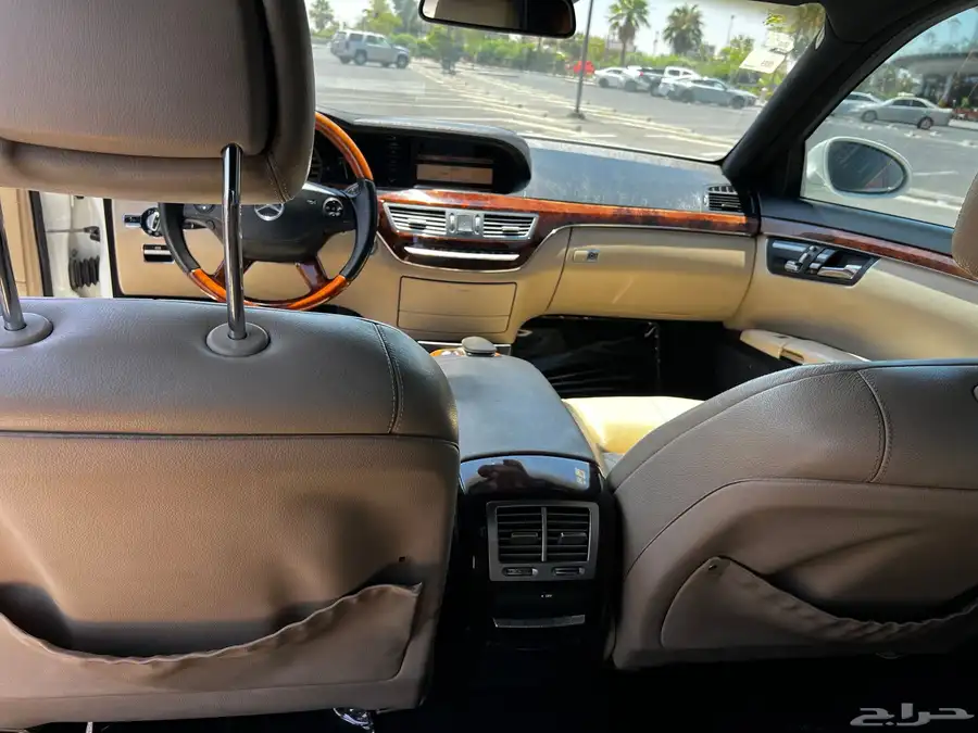 مرسيدس S 350 2008 أبيض 19