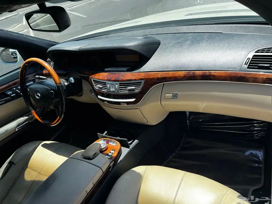 مرسيدس S 350 2008 أبيض 2