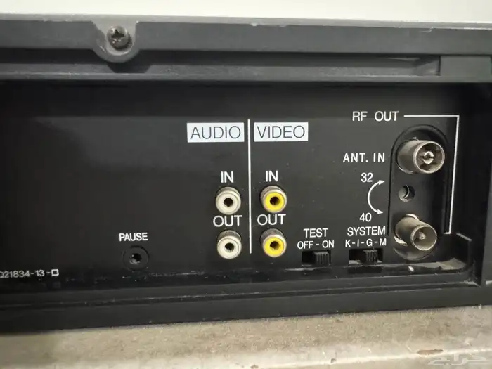 (تم البيع) جهاز فيديو (VHS) ماركة JVC ياباني بند (141) 7