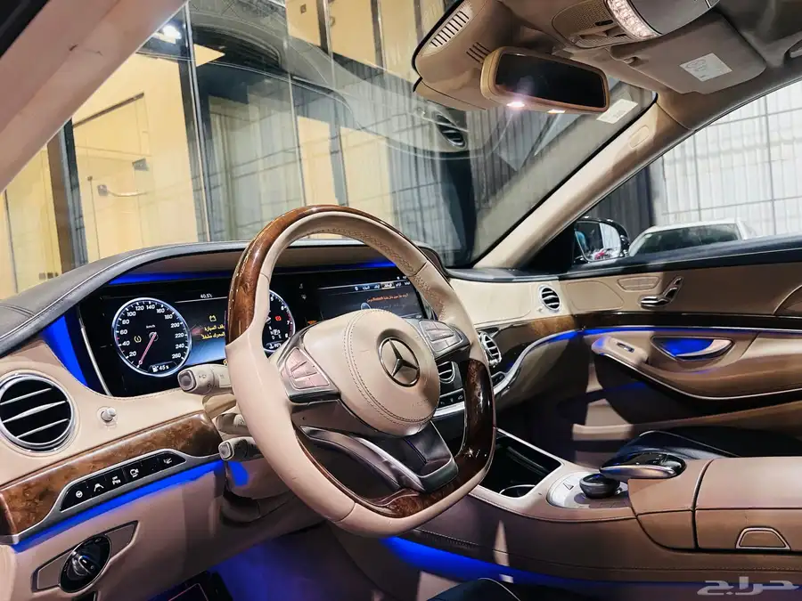 مرسيدس 2016 S400 خمسه ازرار (( بحاله ممتازه )) 7
