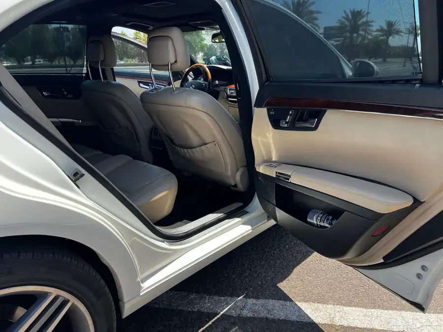 مرسيدس S 350 2008 أبيض 17