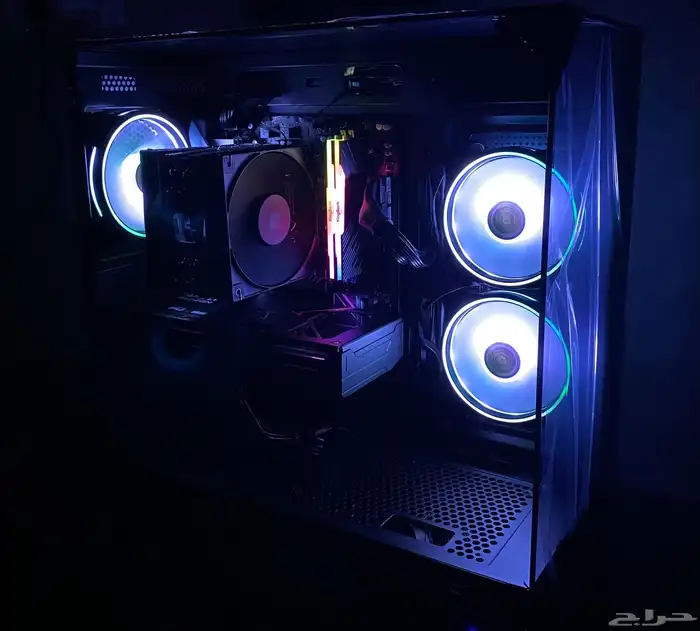 تجميعة بي سي اقتصادية كرت 9060XT 16GB 4