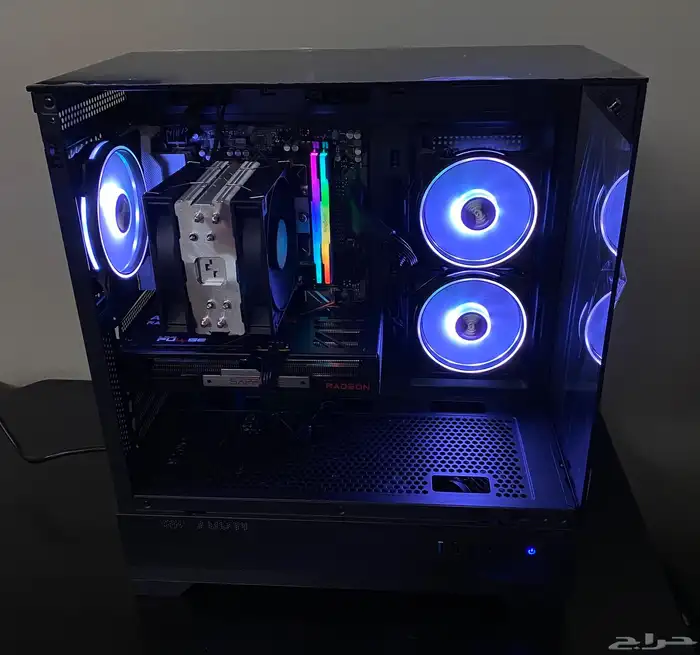 تجميعة بي سي اقتصادية كرت 9060XT 16GB 19