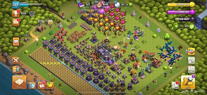 قرية كلاش اوف كلانس تاون هول 15 ماكس Clash of Clans 0