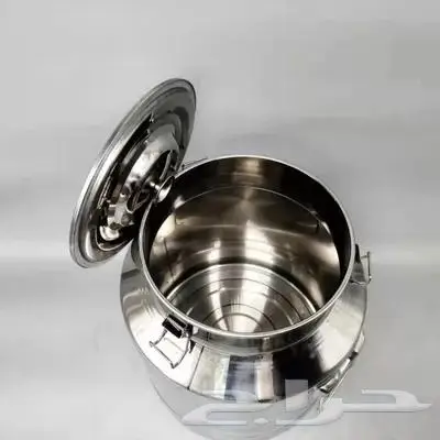 سطل حليب بقفل استيل 2