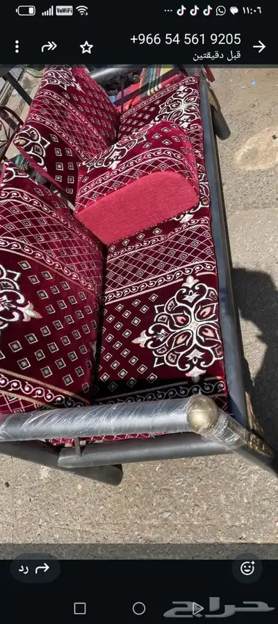 جلسات خارجية كراسي حديد 4