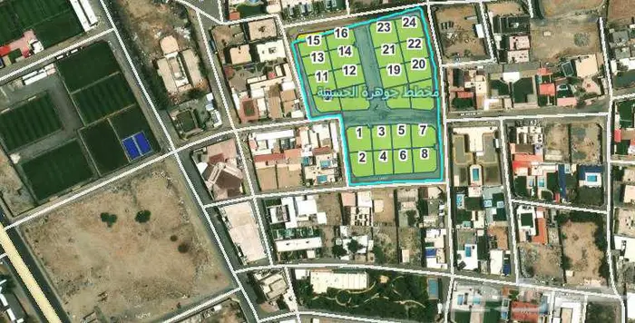 مخطط اراضي تنظيمي للبيع 4