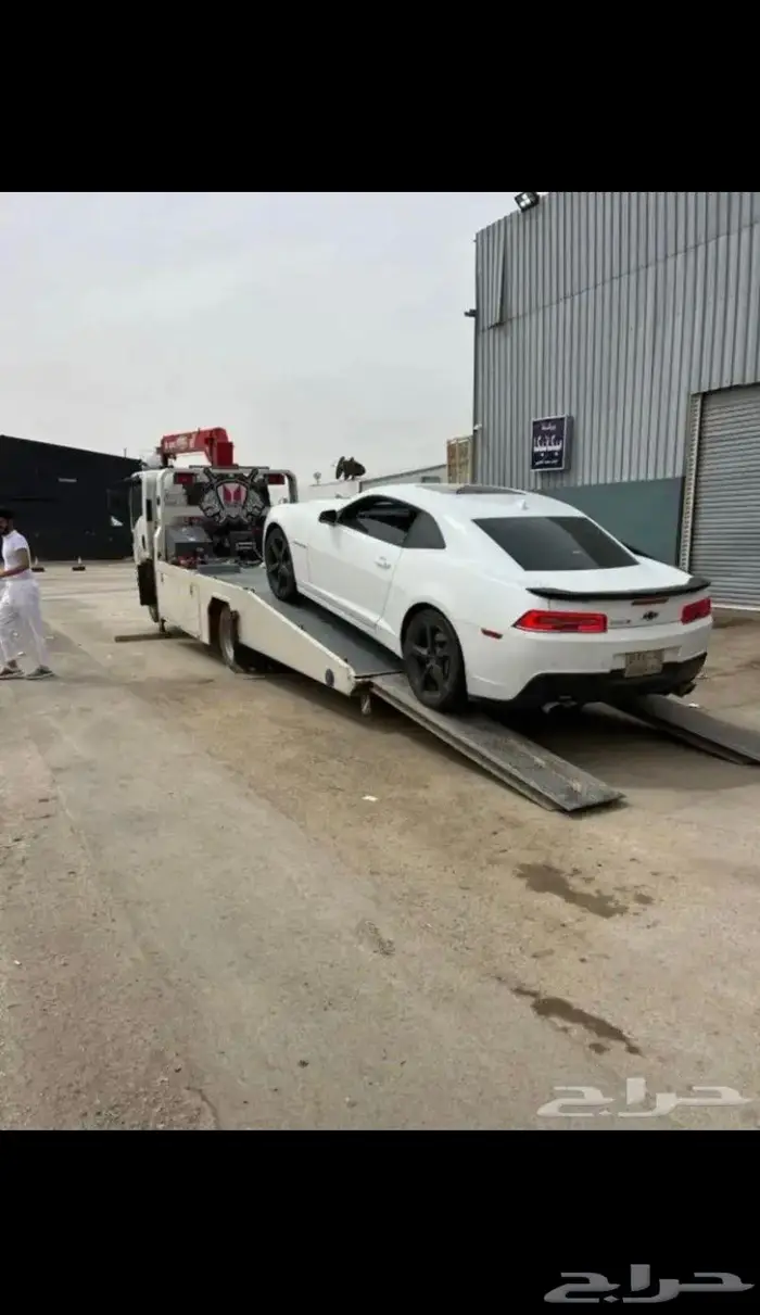 سطحه ونش كرين حقل لنقل السيارات العطلانه 0