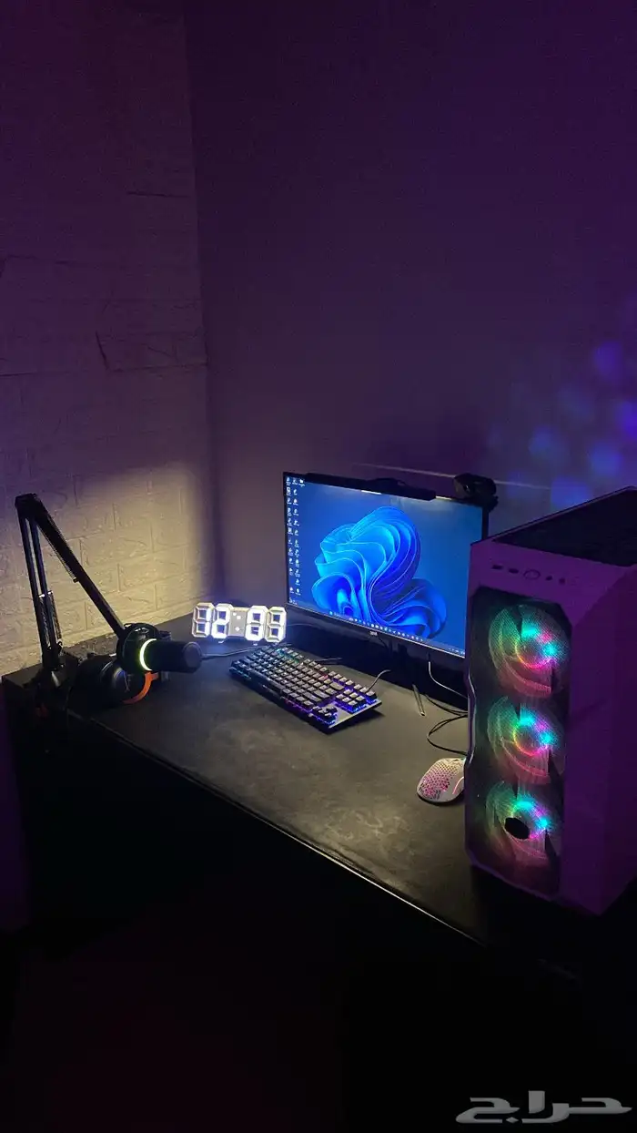 بي سي i7-9700k RTX4060 32 RAM 1