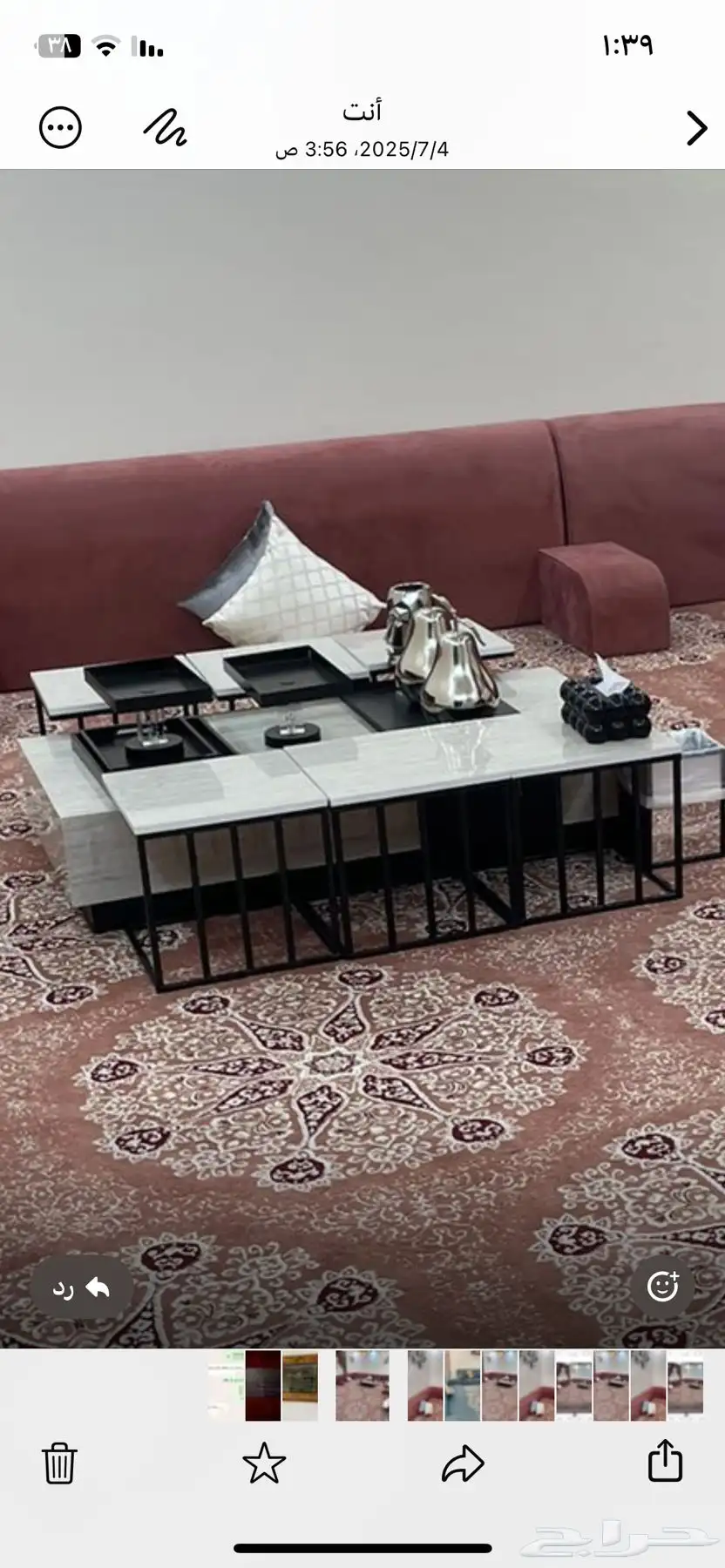 طاولات جديده للبيع 0