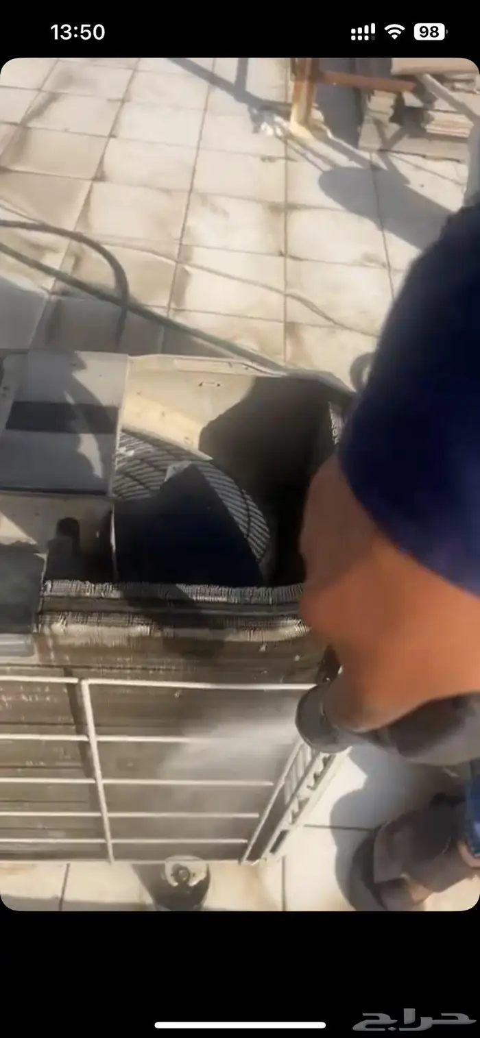 تنظيف مكيفات مكيف سبلت شباك 7