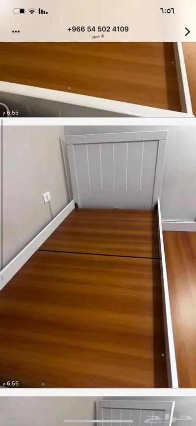 سريرين للبيع ممتازه حالتهم ونظيف 2