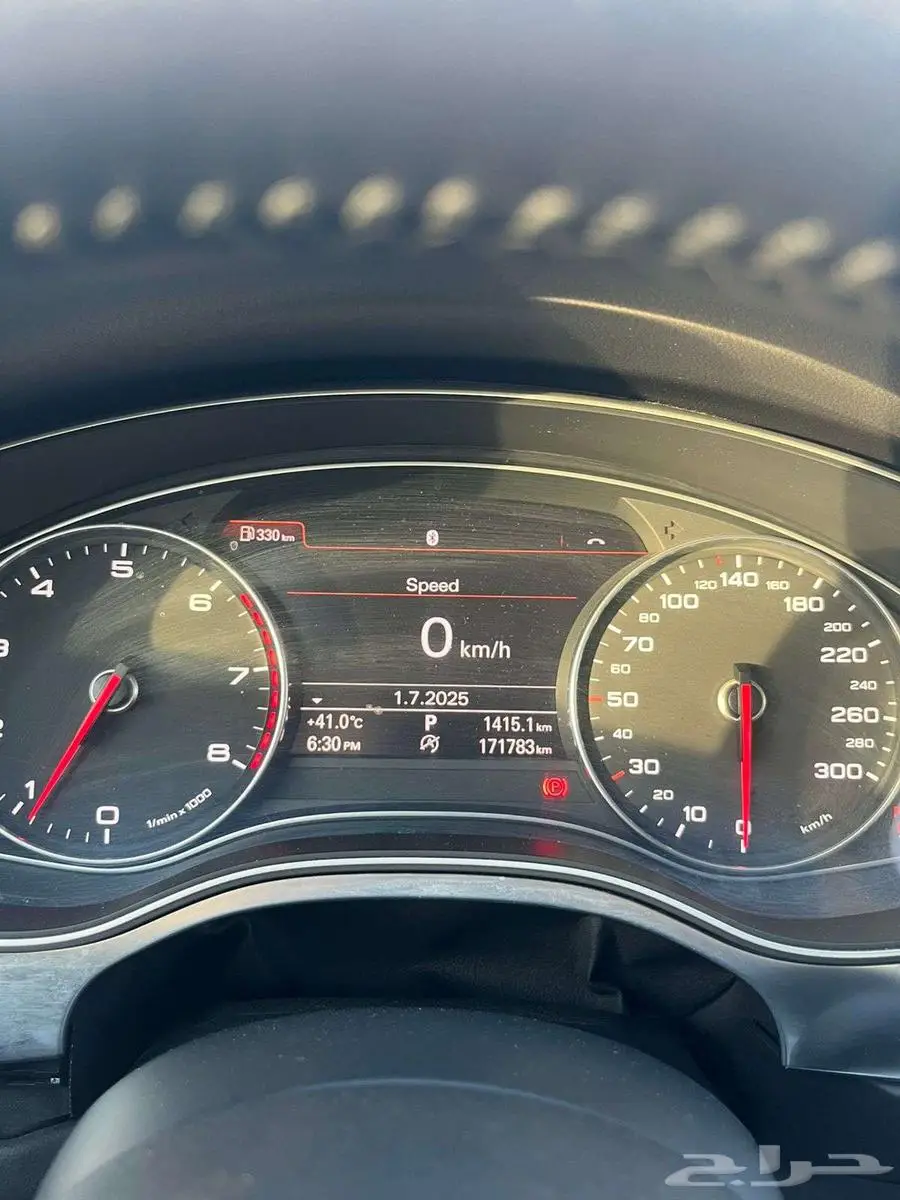 Audi A6 - موديل 2015 (بحالة ممتازة) 2