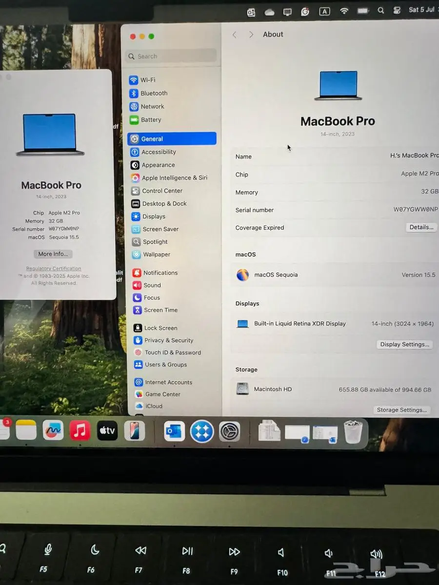 Macbook Pro 14  M2 Pro  2023 ماك بوك برو 1