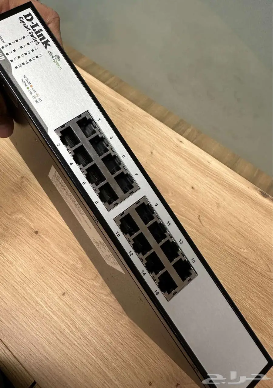 TP-Link switch  number (16) Gigabyte ports 1