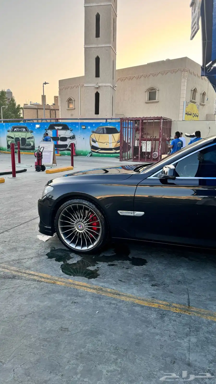 بى ام 750 البينا نظيفة 4