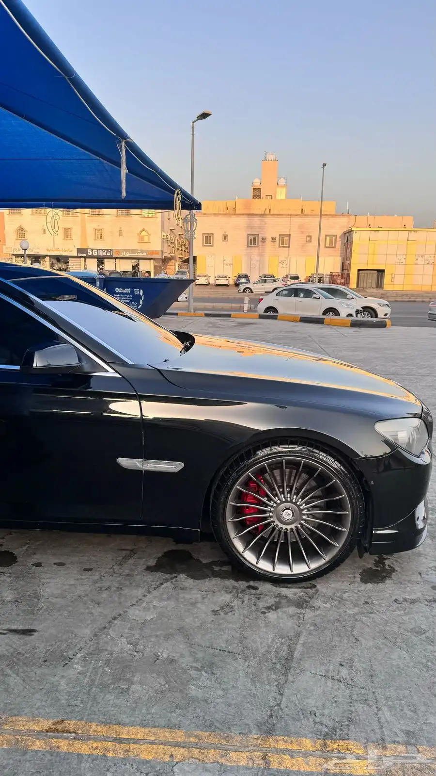 بى ام 750 البينا نظيفة 3
