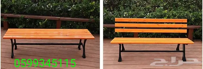 كراسي الحدائق مقاعد جامعة ملعب بادل شاليه مشفى مستوصف مطار 6