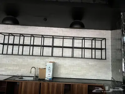 لمبات كهربائيه. استاند حديد ديكورات. حديد شبك ديكور ف السق 6
