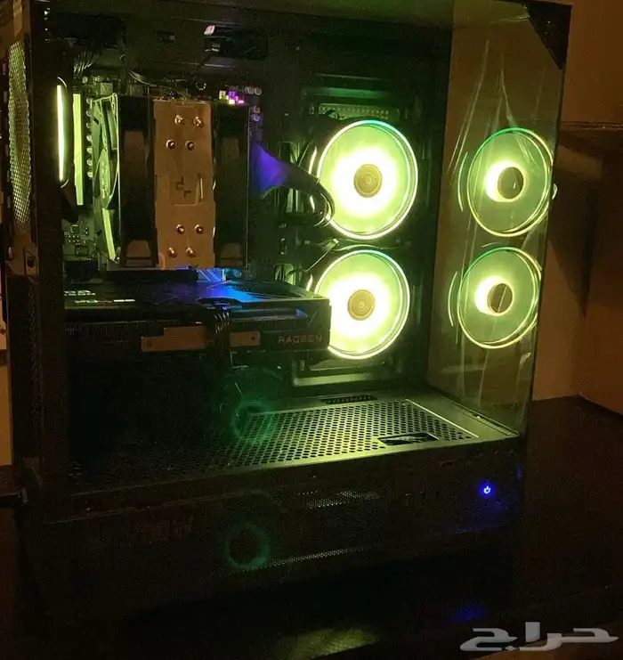 تجميعة بي سي اقتصادية كرت 9060XT 16GB 6