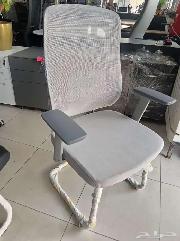 مكاتب لون ابيض و رصاصي مكاتب مدير مكاتب زجاج مكاتب مودرن 17
