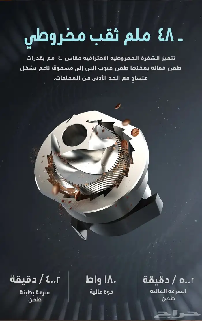 مطحنة هيبرو الاحترافية G5 12
