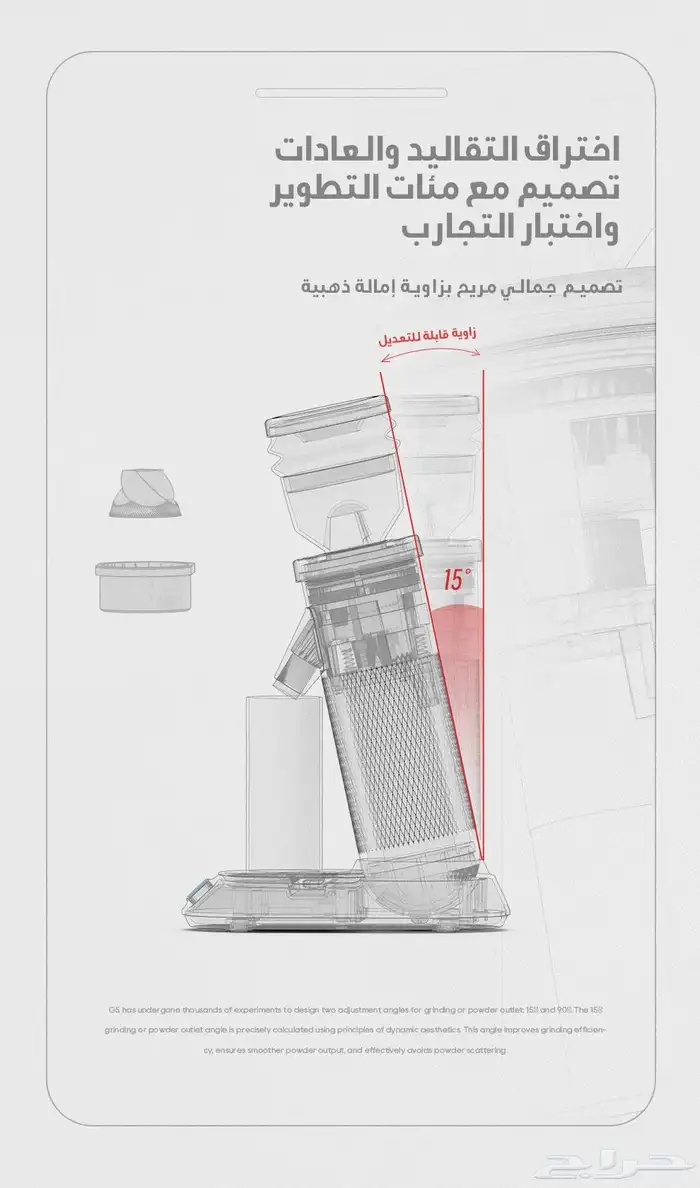 مطحنة هيبرو الاحترافية G5 6
