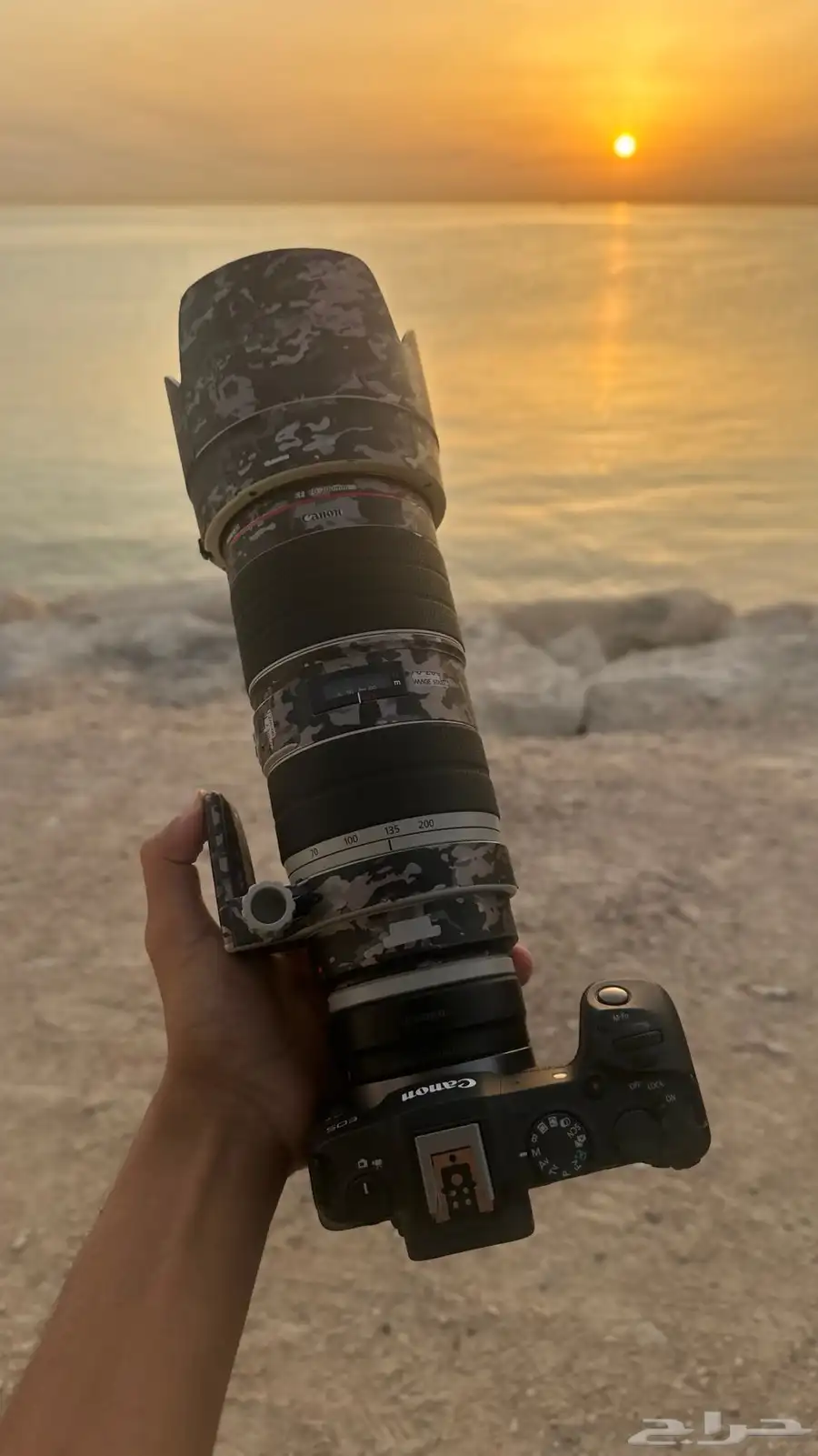 عدسه 70-200 كانون 2