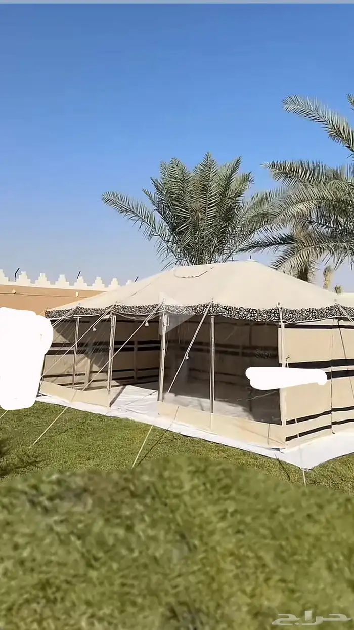 خيمه على شكل بيت شعر جميلة الشكل 0