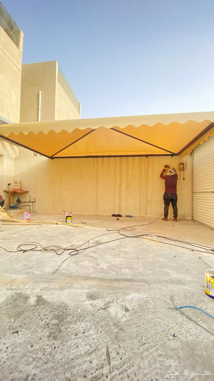 مظلات سواتر الاحساء 2