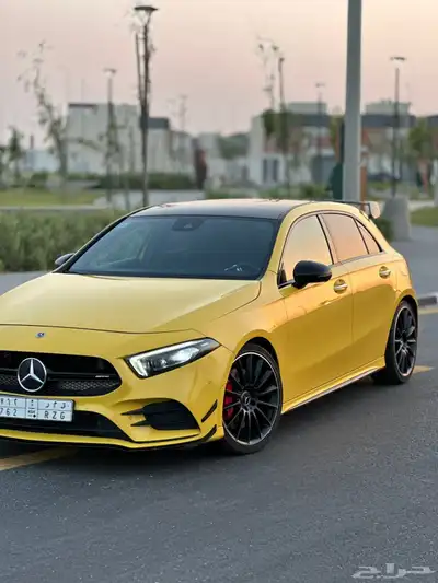 مرسيدس A35 AMG بلاك ادشن 2023 3