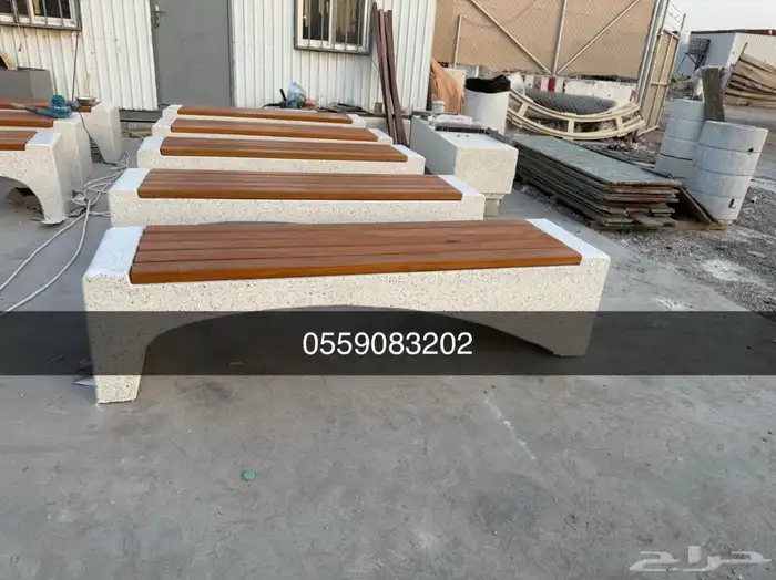 كراسي وأحواض خرسانية تجميلية 26
