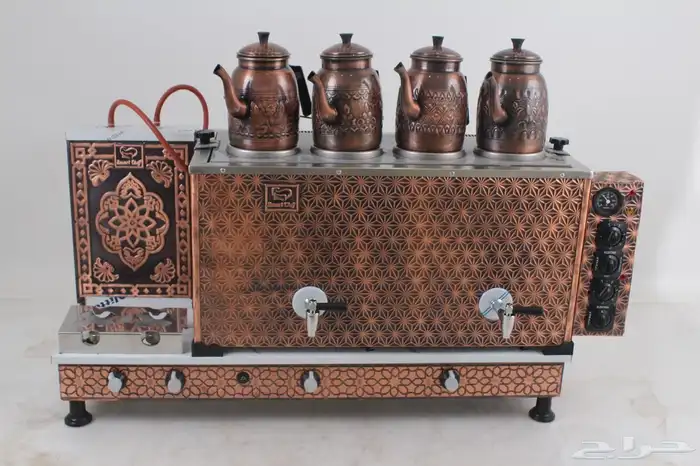 مكائن سماور استيل او نحاس كهرباء او غاز و كهرباء 3